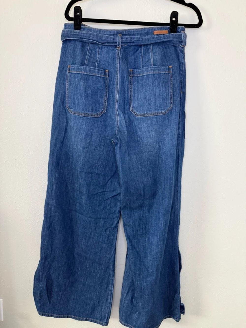 Pilcro and the Letterpress wide leg high waited jeans size 30 - Picture 5 of 7